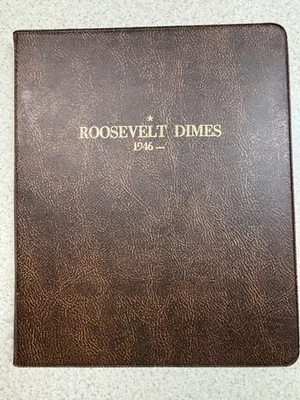 Harco Coinmaster Roosevelt Dimes  Album • No Coins - Vintage 1946-1980 - Image 1 of 4
