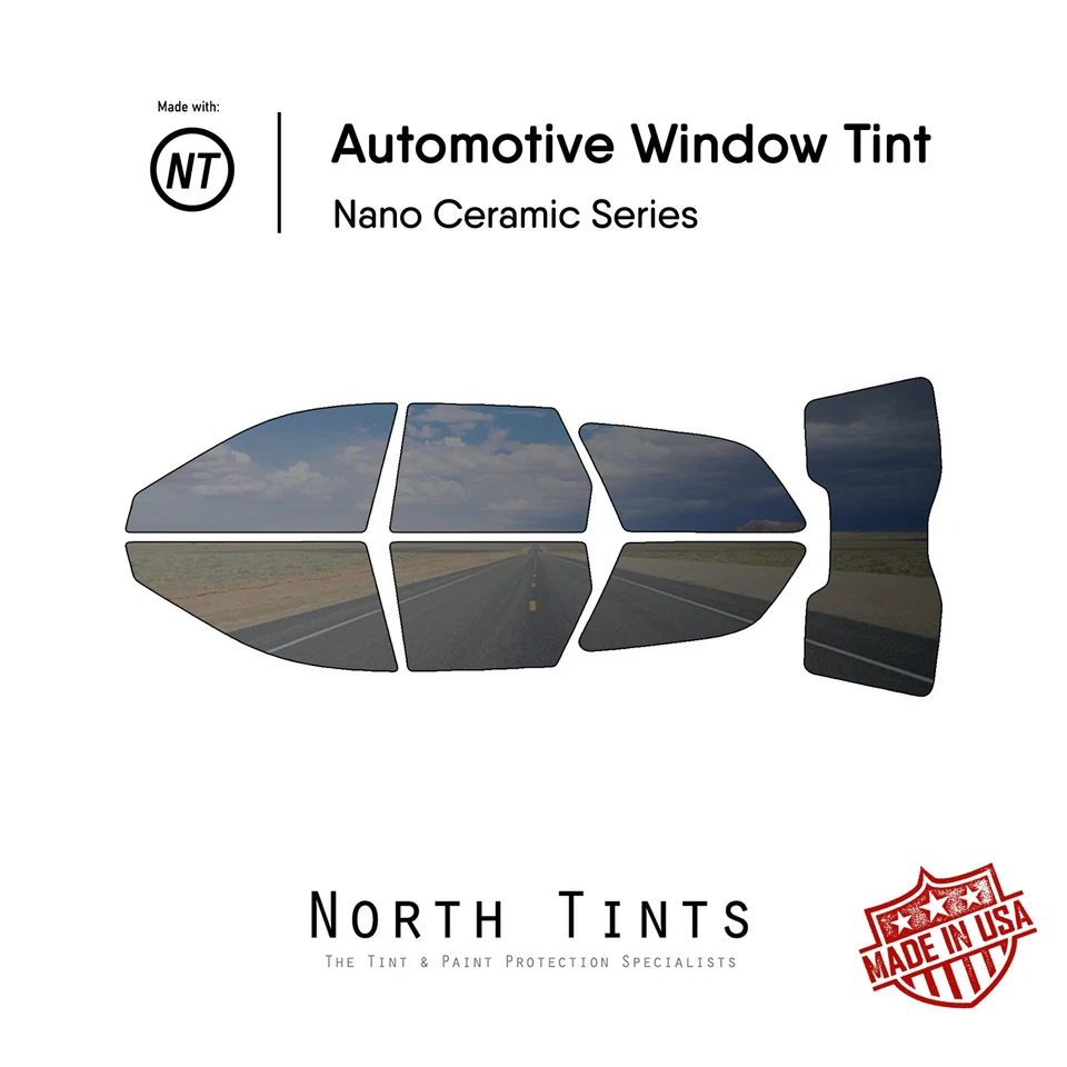 Película de tinte de ventana precortada nano cerámica vidrio automotriz para Volvo V40 2000-2004 Foto 1 de 4