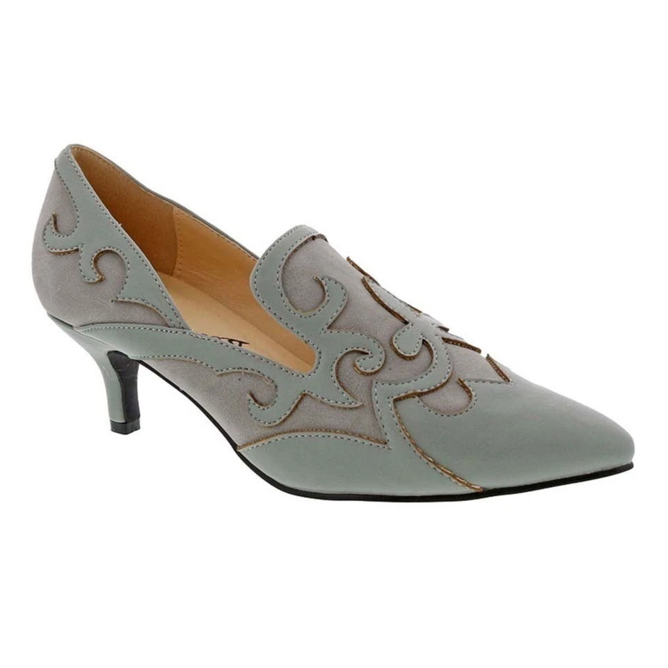 Zapato de vestir Bellini Bengala para mujer gris imitación cuero/gris microgamuza talla 10M Foto 1 de 4