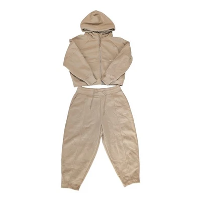 Men's Polo Ralph Lauren RLX Full-Zip Hoodie & Sweatpants Tracksuit Beige Large  - Image 1 of 4