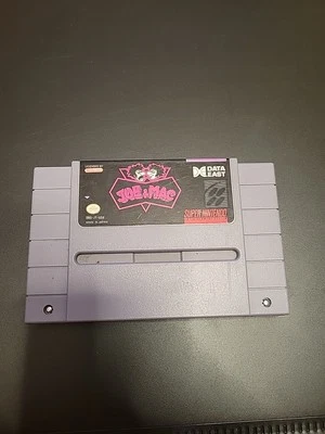 Joe & Mac (Super Nintendo Entertainment System, 1992) Loose Cartridge - Image 1 of 3