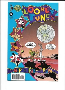 ¡Looney Tunes #1! DC 1994 BUGS BUNNY vs. MARVIN MARTIAN CUBIERTA! PEPE LE PEW casi nuevo 9,4 - Imagen 1 de 2