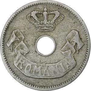 [#135567] Romania, Carol I, 10 Bani, 1905, Brussels, Copper-nickel, VF, KM:32 - Picture 1 of 2