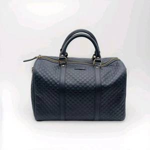 - GUCCI 'Boston, Crossbody' en azul, herrajes plateados + bolsa para el polvo - - Imagen 1 de 23