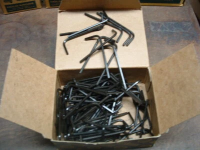 BRAND NEW BOX OF 98 3/32" HEX KEY SOCKET SCREW ALLEN KEY WRENCH USA CT. ALLEN - Image 1 of 3