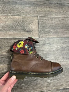dr martens aimilita Triumph boots women brown leather eu42 uk8 us10 - Picture 1 of 9