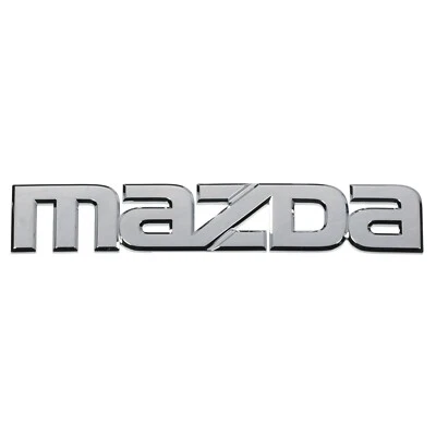 Mazda RX-8 2004-2011 tapa trasera emblema cromado placa de identificación OEM NUEVO F15151710B Foto 1 de 3