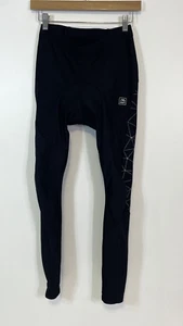 Pantaloni Leggings Santic Imbottiti Ciclismo Bici Nero Donna Tg S - Foto 1 di 9