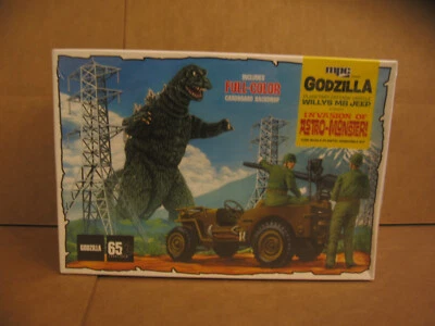 MPC/882 GODZILLAS MB JEEP 2 IN 1 KIT FREE SHIP - Image 1 of 2