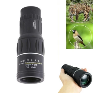 16x52 Zoom Optical Monocular Compact Dual Focus Telescope Camping Day&Night Use - Picture 1 of 9