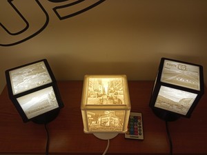 lithophane cube