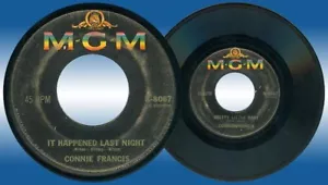 Philippines CONNIE FRANCIS Pretty Little Baby 45 rpm Vinyl Record - Picture 1 of 1