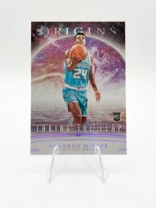Brandon Miller 2023-24 Panini Origins Taking the Leap RC #23 Hornets - Picture 1 of 2
