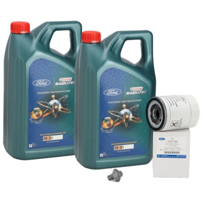 10L CASTROL MAGNATEC 0W-30 D + Ölfilter für FORD TOURNEO TRANSIT 2.0 EcoBlue - Bild 1 von 3