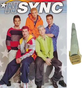 Vintage NOS 1999 NSYNC STARS Funky 22”x34” Poster BOYBAND Justin Timberlake NEU - Bild 1 von 3