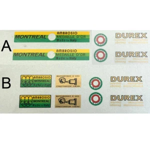 Ambrosio Montreal Felgenaufkleber Auswahl A oder B.  Ein Set pro Verkauf  - Bild 1 von 1
