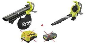 Ryobi 36 V Akku-Gebläse RBV 36B ohne Akku und Ladeg - Bild 1 von 12