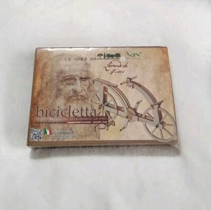 Riciclandia - Ideas Of Leonardo - Bicycle - Wooden Model Kit - Picture 1 of 4