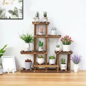 Solid Wood Plant Pot Stand for Indoor and Outdoor SKU 35003 - Picture 1 of 6