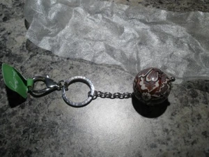 vera bradley have a ball clip key chain ring slate blooms 11162-062 - Picture 1 of 9