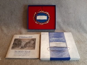 Vintage The White House Historical Christmas Ornament 2000 - Picture 1 of 4