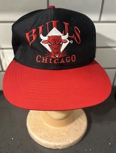 Chicago Bulls Vintage Licensed AJD Signature Snapback Hat Cap NBA Official - Picture 1 of 5