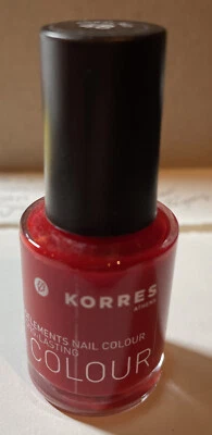 Korres - Esmalte de uñas color rojo coral 48 0,34 oz - NUEVO Foto 1 de 3