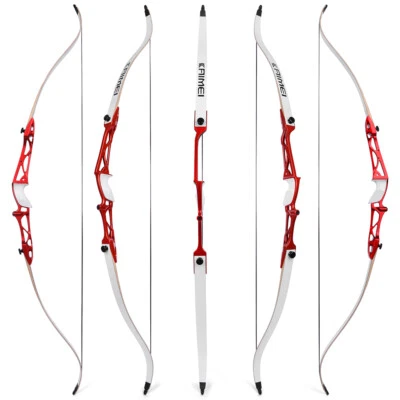 66" 68" 70" Takedown Recurve Bow 12-40lbs Aluminum Adult Archery Hunting Target - Image 1 of 4