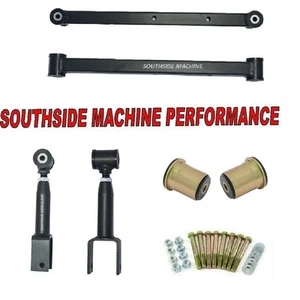 POLY REAR ADJUSTABLE CONTROL ARM KIT 1978-1988 G BODY W/POLY HOUSING BUSHINGS - Foto 1 di 4