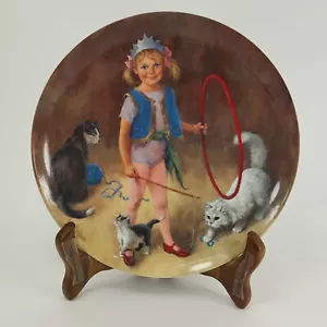 Maggie The Animal Trainer Plate By John McClelland Box & COA Knowles, Reco N^GN0 - Picture 1 of 11