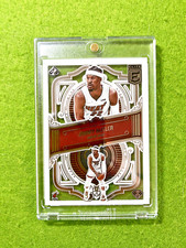 Jimmy Butler CLEAR CARD JERSEY #22 MIAMI HEAT SP 2022-23 Elite JIMMY BUTLER DECK
