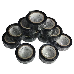 12x Taśma izolacyjna Czarna 10m x 17mm Taśma samoprzylepna TAŚMA IZOLACYJNA Isoband Elektryk - Zdjęcie 1 z 1