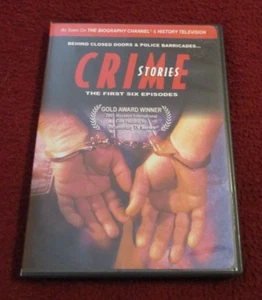 Crime Stories - The First Six Episodes OOP 2 DVD set Biography & History Channel - Picture 1 of 1