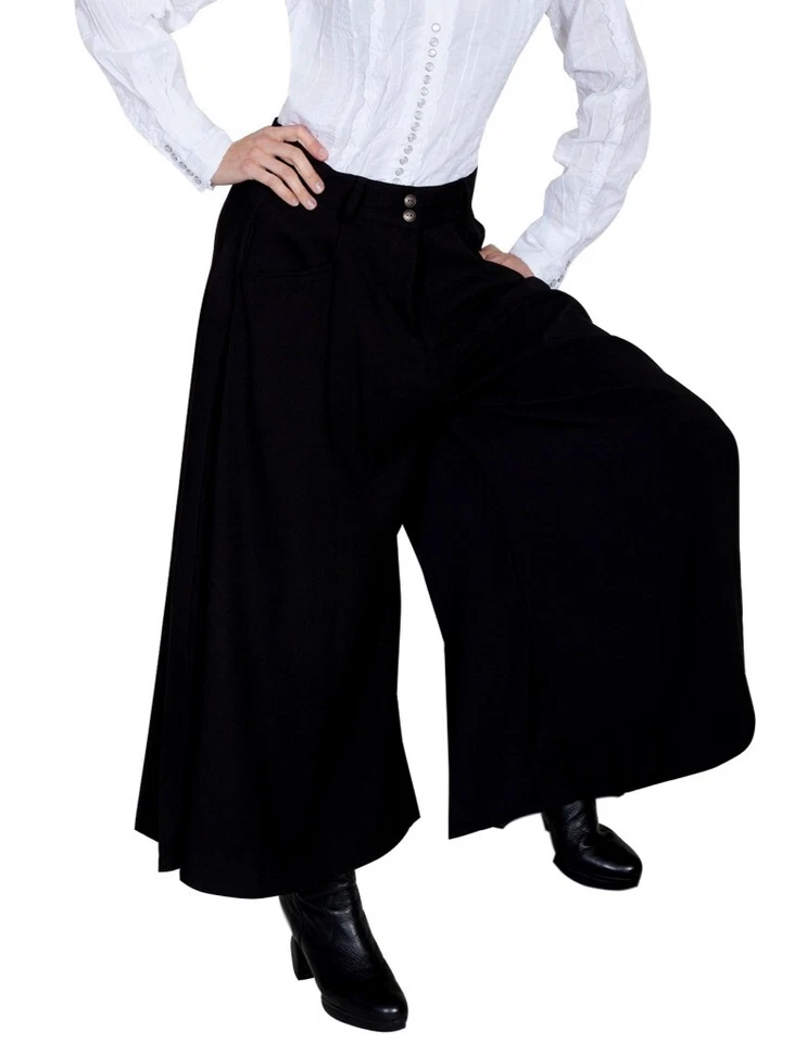 Falda Scully Western para mujer Old West Rangewear larga dividida F0_RW503 Foto 1 de 1