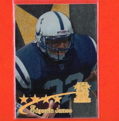  1999 Topps Stars Four Star #8 Edgerrin James RC - Image 1 of 1