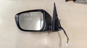 2016 NISSAN JUKE F15 FRONT LEFT PASSENGER MIRROR IN WHTE QAB - Picture 1 of 4