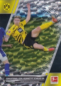 2022 Topps Bundesliga Speckle Foil #190 Borussia Dortmund - Picture 1 of 1