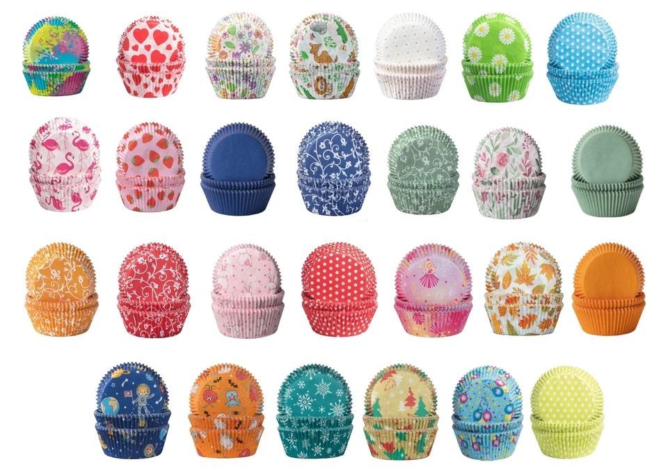 Demmler Muffin 2er - als Backförmchen für Muffins - 2x 60 Stk.+ Tassendeckchen - Bild 1 von 1