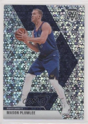 2019-20 Panini Mosaic Fast Break Silver Prizm Mason Plumlee #3 - Image 1 of 2