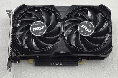 MSI GeForce RTX 4060 Ti VENTUS 2X BLACK 8G OC 8GB GDDR6 PCIe 4.0x8 Graphics GPU - Image 1 of 4