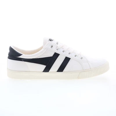 Gola Tennis Mark Cox CMA280 Hombres Blanco Lona Estilo de Vida Tenis Zapatos Foto 1 de 4