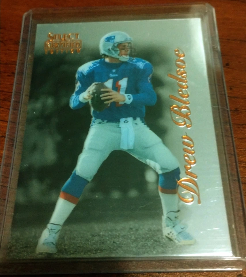 1996 Select Certified Edition Drew Bledsoe Patriots QB #45 - Image 1 of 1