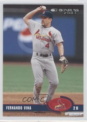 2003 Donruss National Convention /5 Fernando Vina #392 - Image 1 of 2