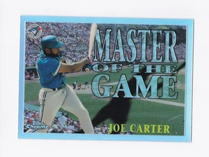1996 Topps Chrome Masters of the Game Refractors #16 Joe Carter Blue Jays - Bild 1 von 2