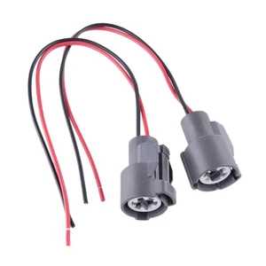 2pcs Air Fan Coolant Temperature Sensor Connector Plug Fit for Honda Civic Acura - Picture 1 of 4