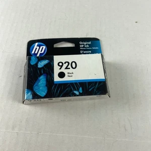 HP 920 Tintenpatrone Schwarz - Original OEM, Neu im Karton, Ablauf 03/2021 - Bild 1 von 3