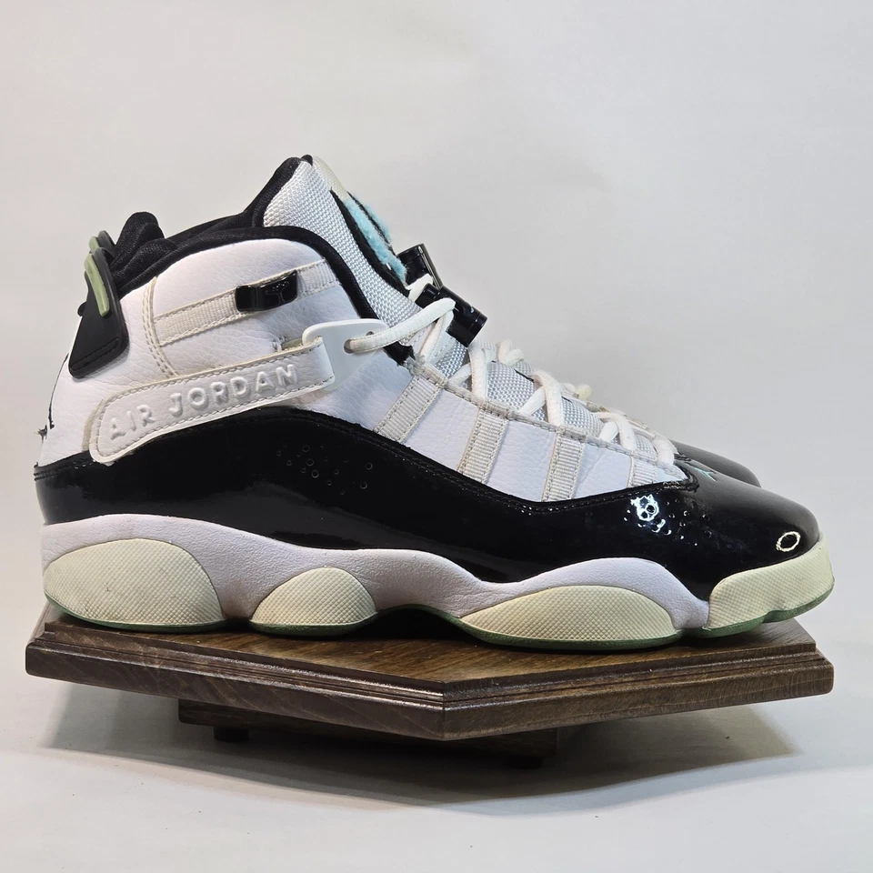 Air Jordan 6 Anillos Zapatos Hombre Talla 7Y Baloncesto Retro 323419-115 Foto 1 de 4