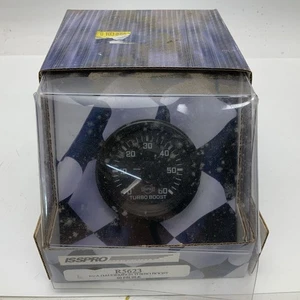NUEVO ISSPRO R5623 RVA GAUGEMECH TURBO BOOST 60 PSI NEGRO - Imagen 1 de 3