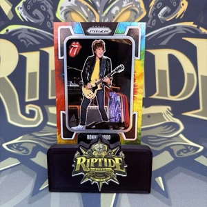 The Rolling Stones Panini Prizm 2025 Ronnie Wood Tie-Dye Prizm /49 #41 - Foto 1 di 3