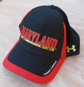 MARYLAND TERRAPINS UNDER ARMOUR HAT CAP FITTED SIZE M/L MEDIUM LARGE NEW NWT - Bild 1 von 5